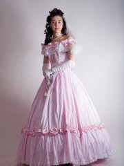 Платье A002 (Светлана Сухорученко). Цена проката: 1000₽; цвет: Розовый;