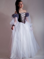 Платье A001 (Светлана Сухорученко). Цена проката: 1000₽; цвет: Белый;