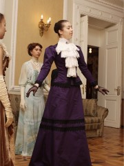 Платье A003 (Светлана Сухорученко). Цена проката: 1000₽; цвет: Фиолетовый;