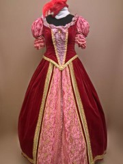 Красное барокко (Костюмерная на фонтанке). Цена проката: 2500₽; эпоха: Барокко; цвет: Красный;